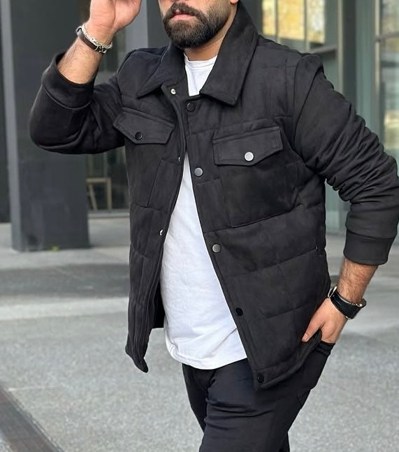 Елегантно яке за мъже – черно, подходящо за всеки повод
