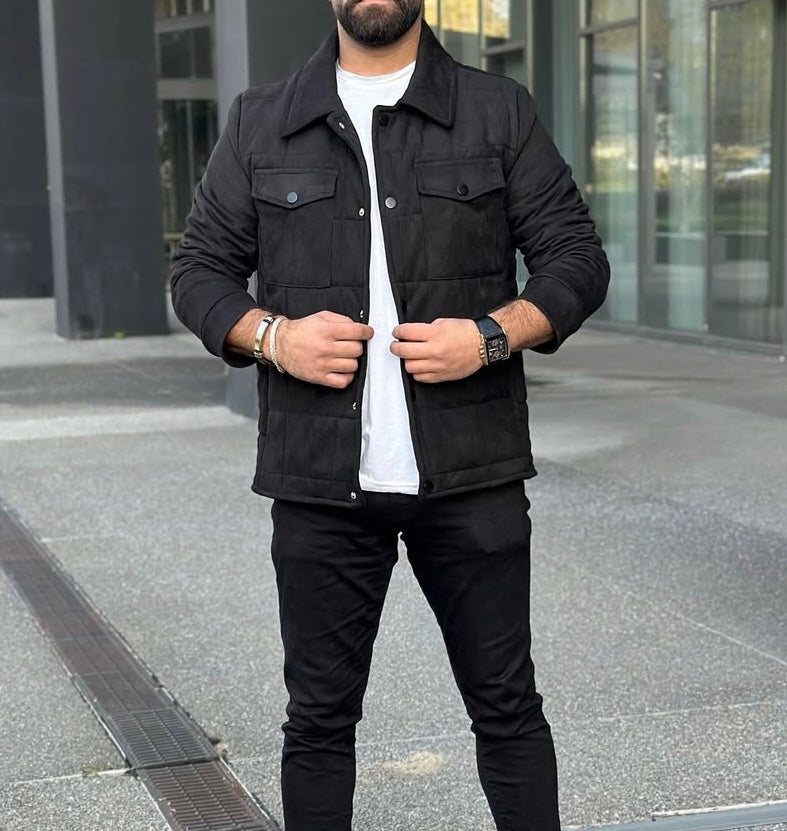 Елегантно яке за мъже – черно, подходящо за всеки повод