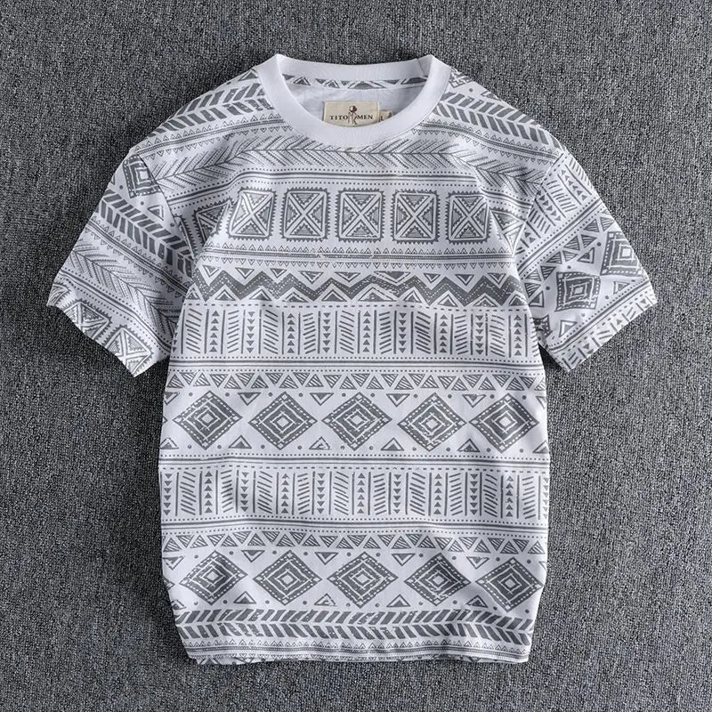 Men's T-shirt Graphic Drawings Tops Print Male Tees Shirts Blue Cool Xl Fashion Polyester 5xl Harajuku Kpop Chic Casual Summer