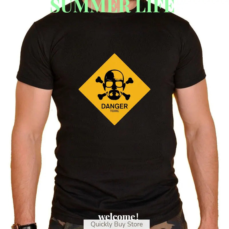 Graphic T Shirts for Men Clothing Novelty Breaking Bad Y2k T Shirt Man Leisure Mike Ehrmantraut Heisenberg TV Show Tshirt Men's