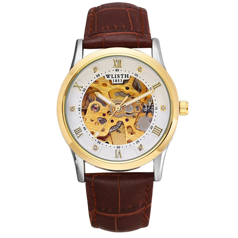 Men's Watches Luxury Machinery Men Watches Automatic Mechanical Wrist Watch for Man Waterproof Stainless Steel Luminous Business