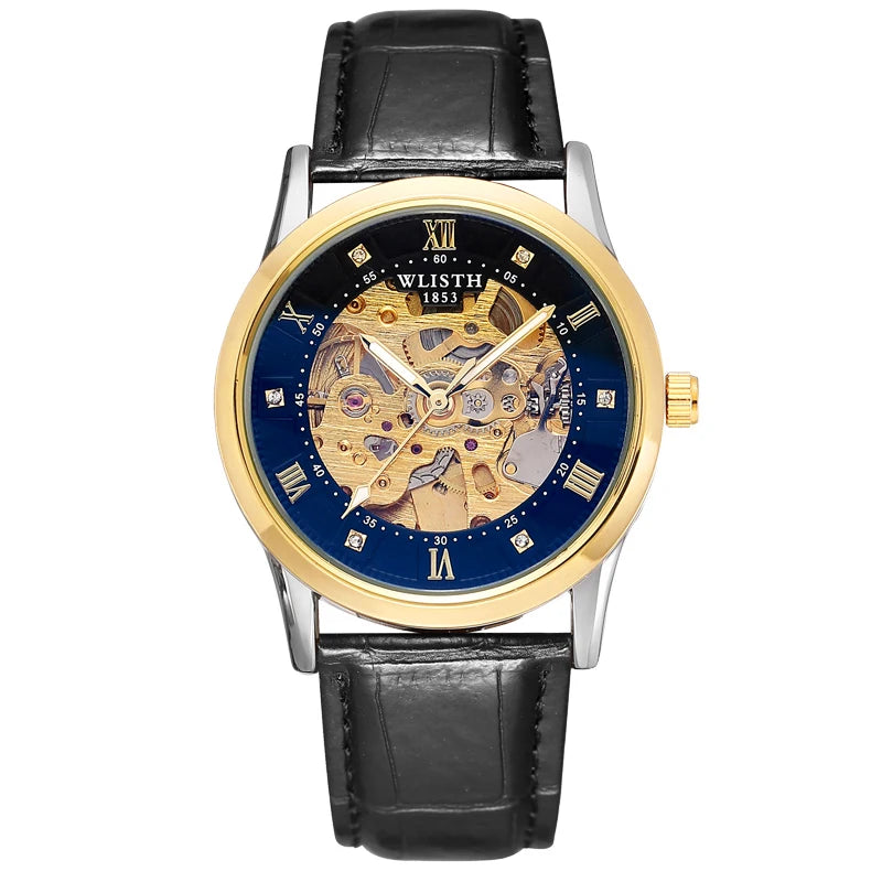 Men's Watches Luxury Machinery Men Watches Automatic Mechanical Wrist Watch for Man Waterproof Stainless Steel Luminous Business