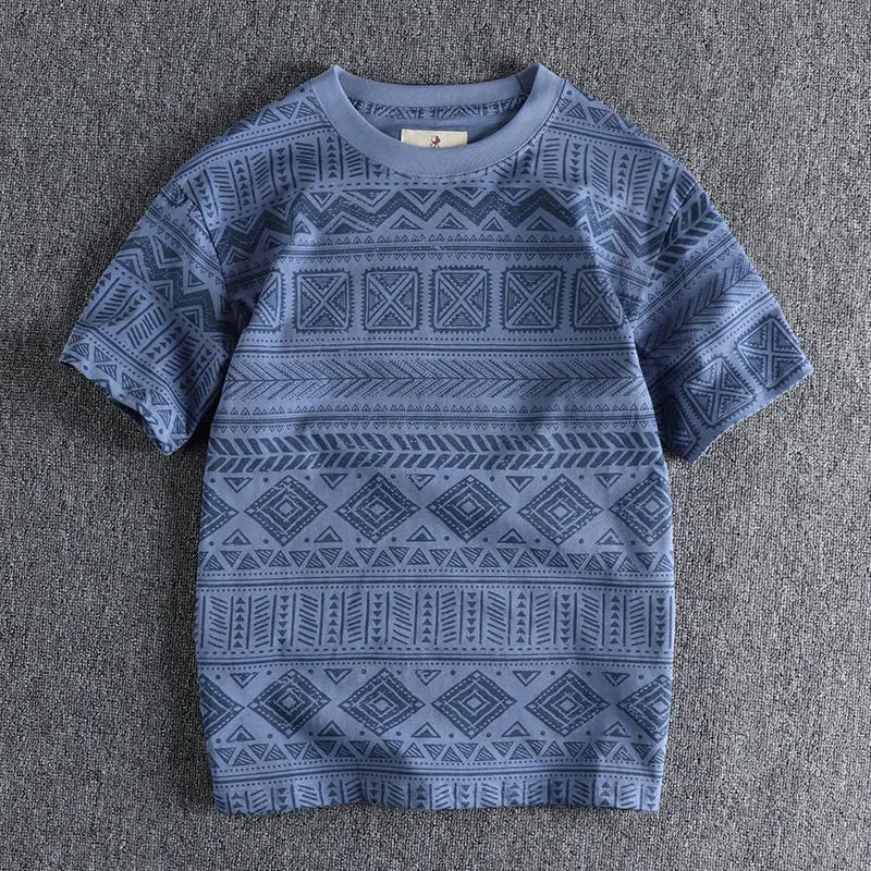 Men's T-shirt Graphic Drawings Tops Print Male Tees Shirts Blue Cool Xl Fashion Polyester 5xl Harajuku Kpop Chic Casual Summer