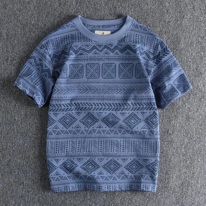 Men's T-shirt Graphic Drawings Tops Print Male Tees Shirts Blue Cool Xl Fashion Polyester 5xl Harajuku Kpop Chic Casual Summer